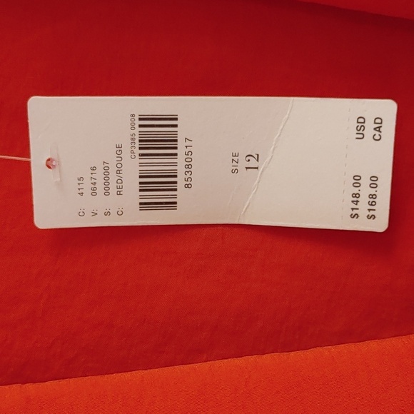 NWT Anthropologie Red Tulip Back Blazer - Picture 8 of 11